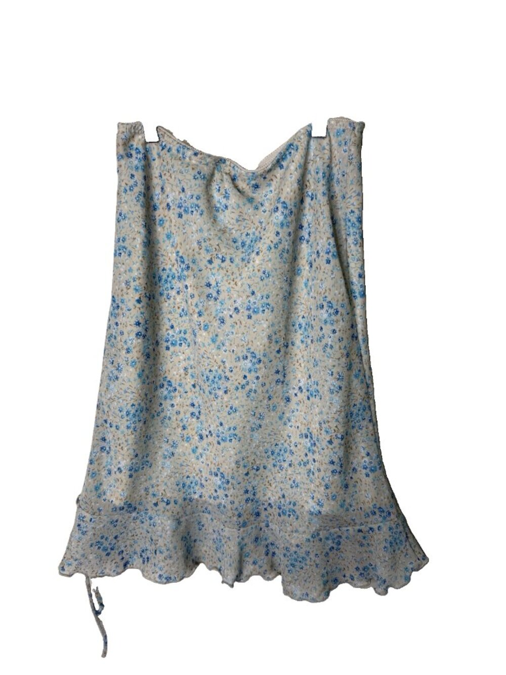Vintage Y2K Slip Skirt Floral Flowers Frill Fairy Baby USA